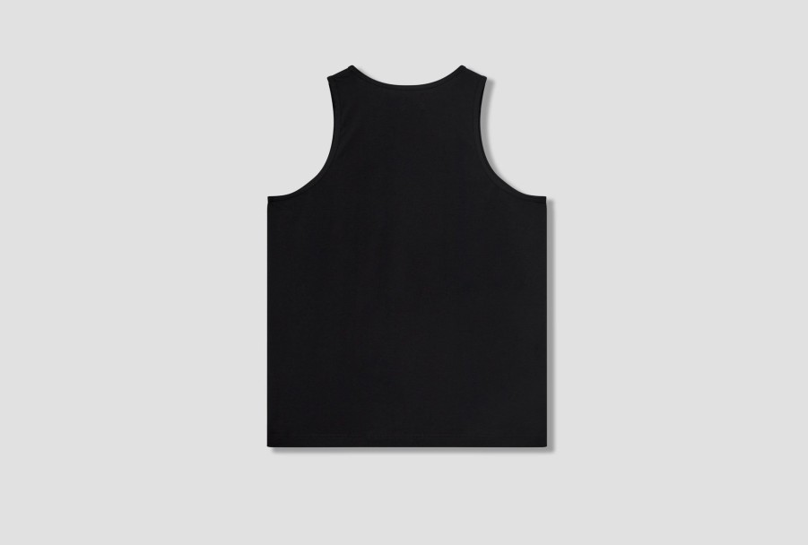 Clothing COMME des GARÇONS SHIRT | Forever-Plain Cotton Fine Jersey Fz-T911-Per Black