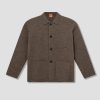 Clothing ANDERSEN-ANDERSEN | Work Jacket-G12/Undyed Yarn Light Brown