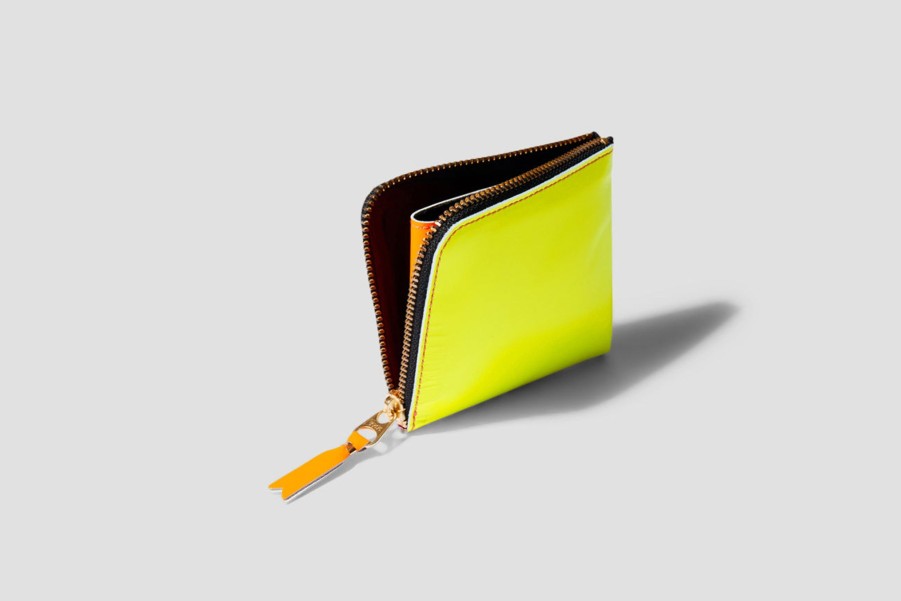 Accessories COMME des GARÇONS WALLET | Comme Des Garcons Super Fluo Sa3100Sf Pink