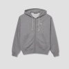 Clothing Acne Studios | Face-Fiah Zip Face Ci0130 Light Grey