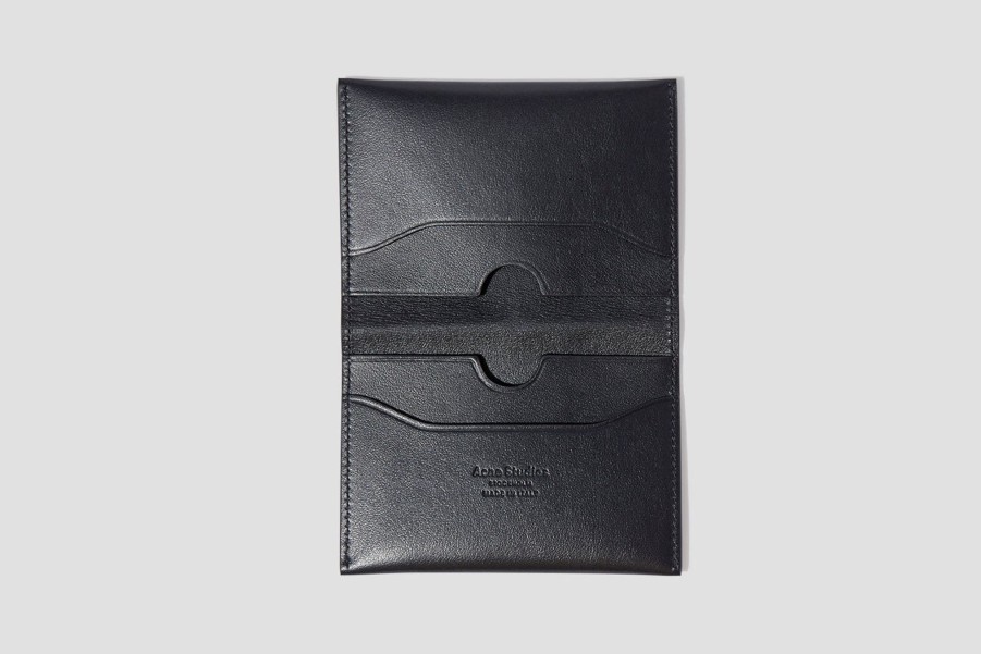 Accessories Acne Studios | Card Holder Flap Cg0099 Black