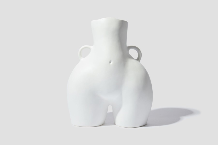 Lifestyle ANISSA KERMICHE | Love Handles Vase Matte V0001_Wh_Ma White