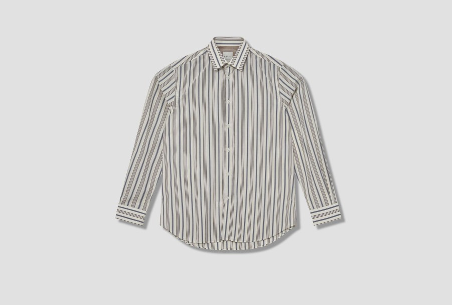 Clothing Paul Smith | Mens S/C Tailored Fit Shirt M1R-800P-L02069 White