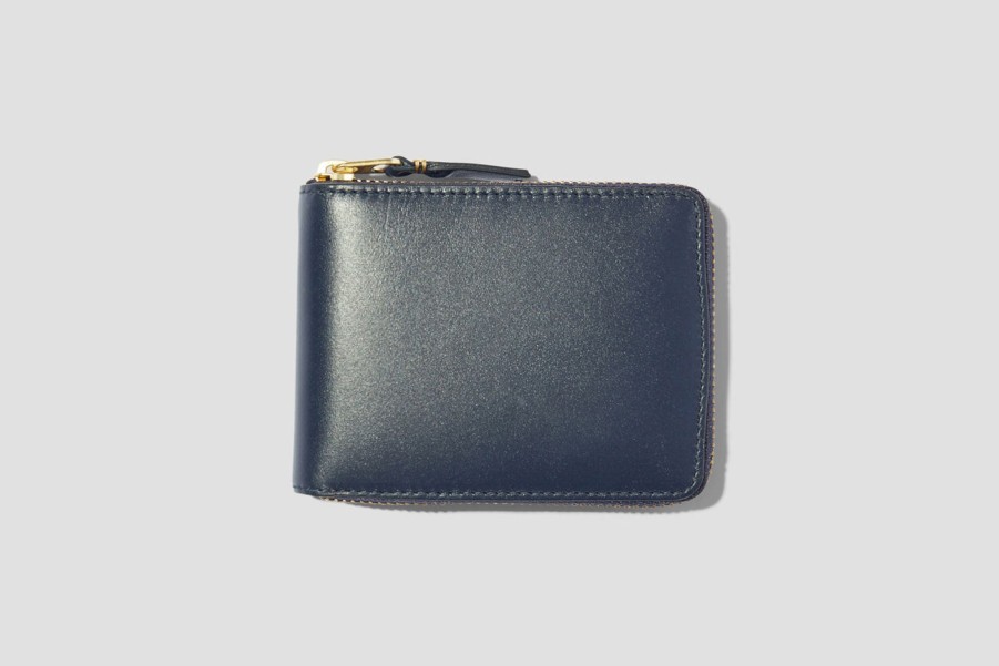 Accessories COMME des GARÇONS WALLET | Comme Des Garcons Classic Sa7100 Navy