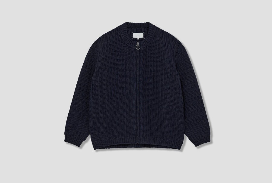 Clothing Maison Margiela | Cardigan S67Hp0013 S18346 Navy