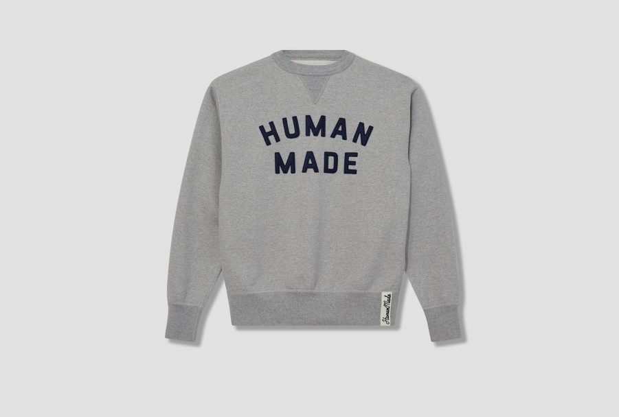 Clothing HUMAN MADE | Sweatshirt Hm26Cs021 Grey