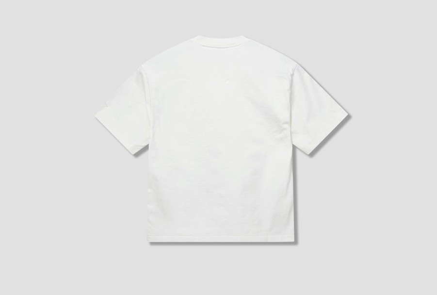 Clothing AURALEE | Stand-Up Tee A23St01Su White