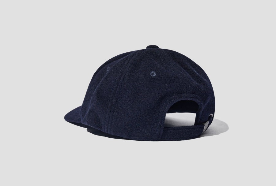 Accessories HUMAN MADE | 6 Panel Wool Cap Hm26Gd012 Navy