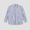 Clothing OUR LEGACY | Borrowed Shirt Crypto Stripe M4232Bs Blue