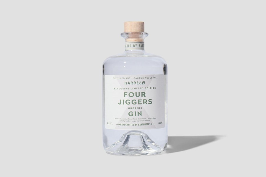 Lifestyle FOUR JIGGERS | Four Jiggers X Harreso Organic Gin 43% 700 Ml.