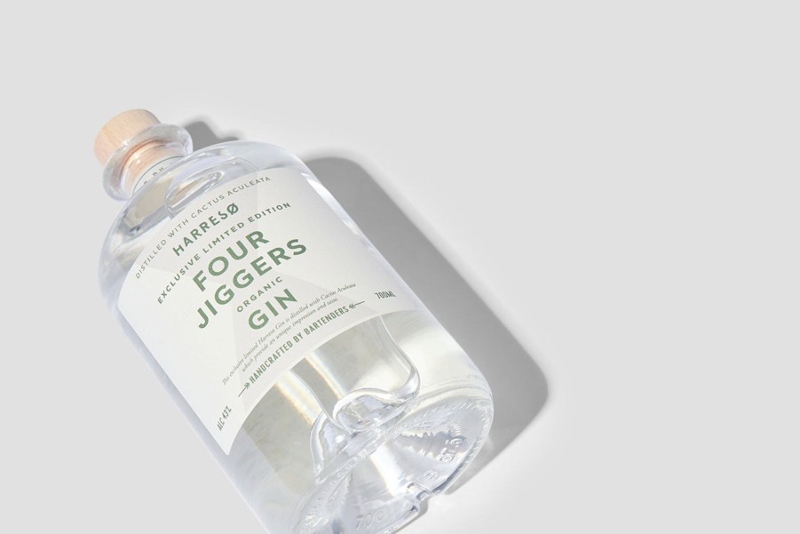 Lifestyle FOUR JIGGERS | Four Jiggers X Harreso Organic Gin 43% 700 Ml.