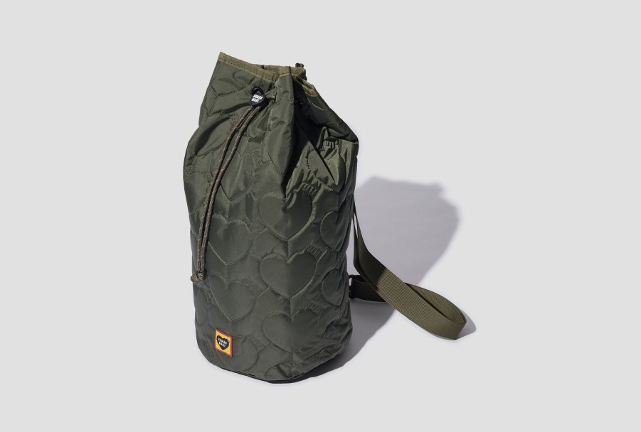 Accessories HUMAN MADE | Heart Quilting Bonsack Hm26Gd029 Olive