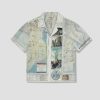 Clothing BODE | New York City Map Ss Shirt Mrs23Sh031 Multi