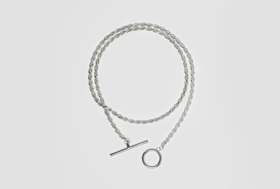 Accessories All Blues™ | Rope Bracelet-Polished/Sterling 101517 Silver