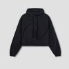 Clothing ERL | Unisex Swirl Premium Fleece Hoodie Knit Erl06T033 Black