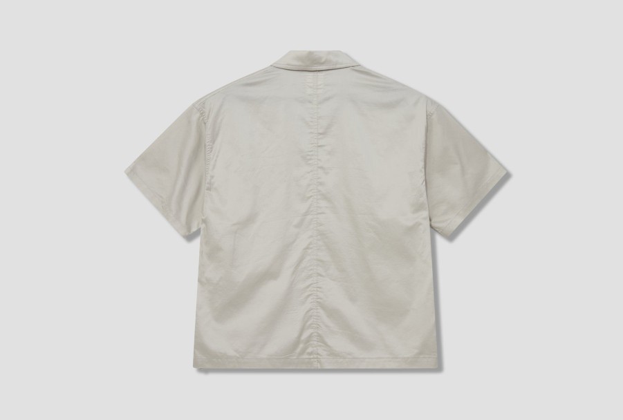 Clothing DANTON | S/S Shirt Coverall #Dt-A0314 Lmf Light Grey