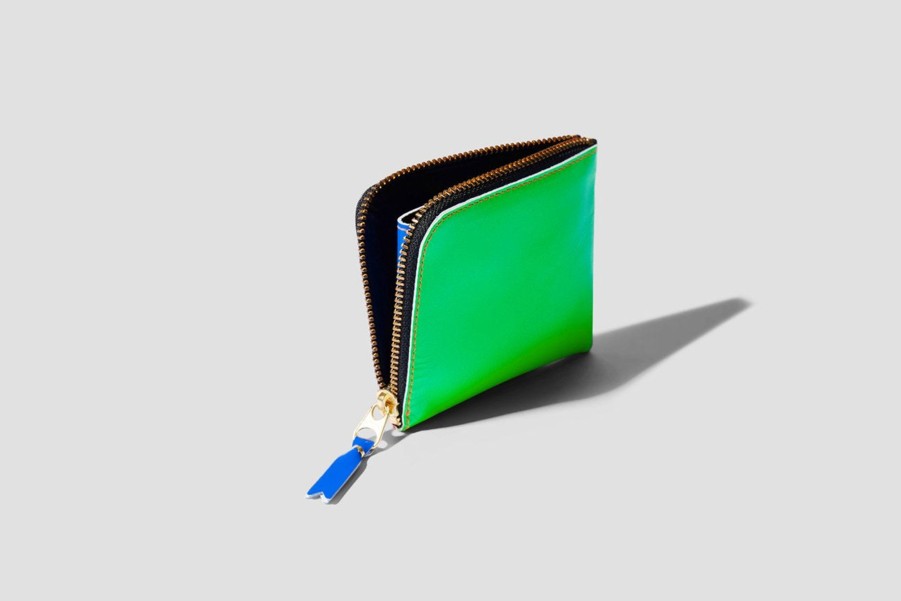 Accessories COMME des GARÇONS WALLET | Comme Des Garcons Super Fluo Sa3100Sf Orange