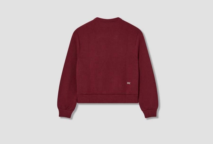 Clothing BODE | Double Breasted Cardigan Mrf23Kt004 Burgundy