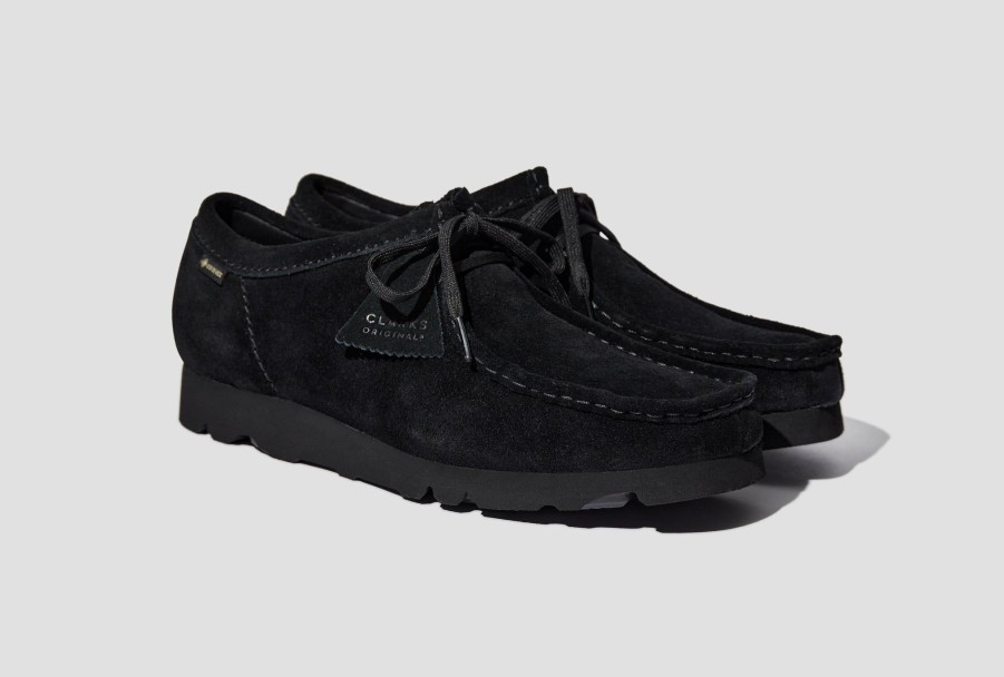 Shoes CLARKS ORIGINALS | Wallabee Gore-Tex Suede 26149449 Black