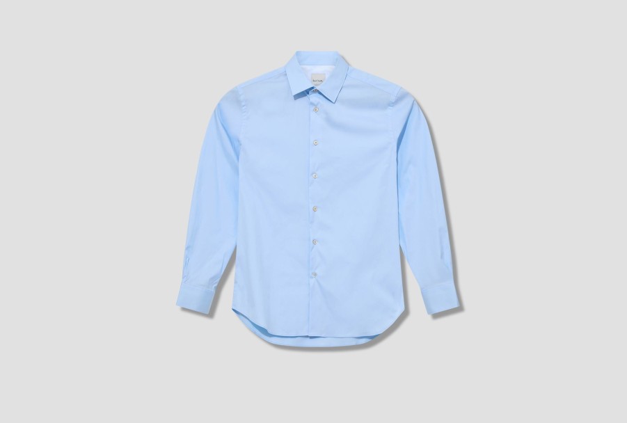 Clothing Paul Smith | Mens S/C Tailored Fit Shirt M1R-800P3-H00051 Light Blue