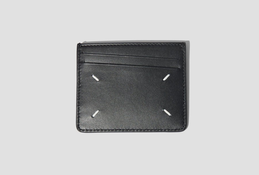 Accessories Maison Margiela | Card Holder Slim 6 Cc Sa1Vx0009 P4745 Black