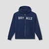 Clothing HUMAN MADE | Zip-Up Sweat Hoodie Hm25Cs019 Navy