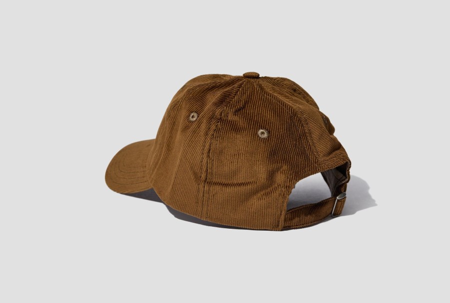 Accessories Drake’s | D Flag Logo Cord Baseball Cap Dr1Ag2 23604-01 Dark Brown