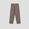 Clothing AURALEE | Hard Twist Denim Wide Pants A23Ap03Md Brown