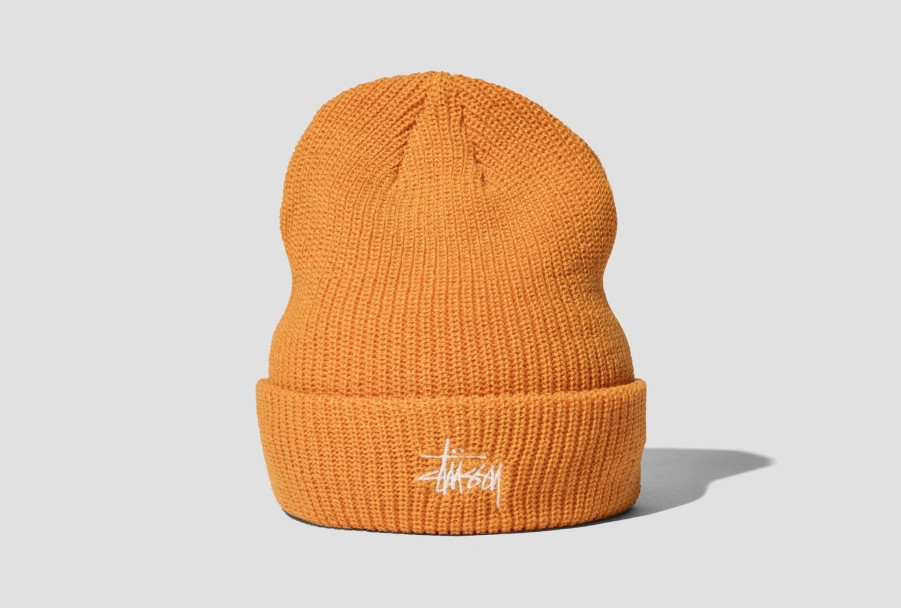 Accessories Stüssy | Basic Cuff Beanie 1321019 Orange