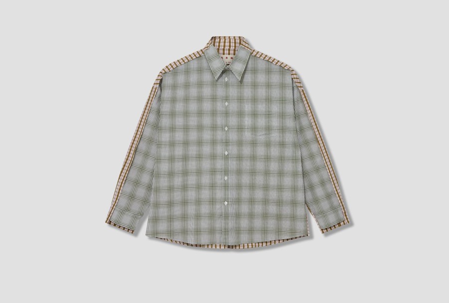 Clothing MARNI | Shirt Cumu0278Q0 Utc276 Green