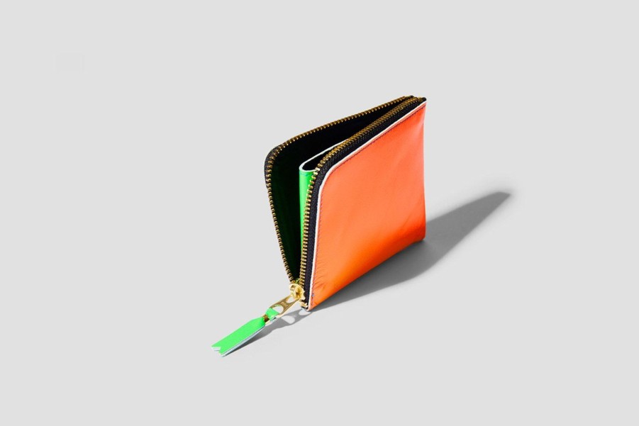 Accessories COMME des GARÇONS WALLET | Comme Des Garcons Super Fluo Sa3100Sf Blue