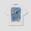 Clothing Paul Smith | Mens Abstract Print Tshirt M1R-110Y-Lp4027 White