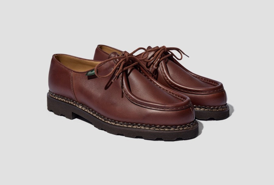 Shoes Paraboot | Michael/Marche Ii Marron-Lisse Marron 715603 Brown