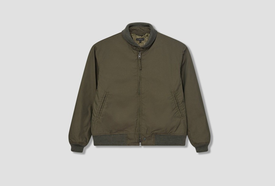 Clothing ENGINEERED GARMENTS | Ll Jacket-Olive Cp Weather Poplin Eu001/23F1D066