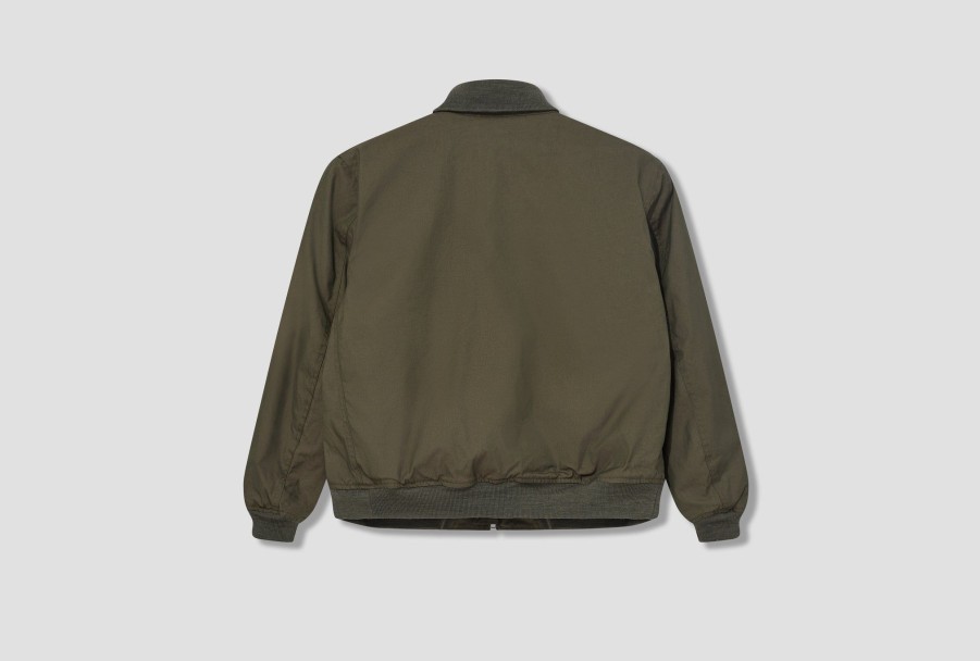 Clothing ENGINEERED GARMENTS | Ll Jacket-Olive Cp Weather Poplin Eu001/23F1D066