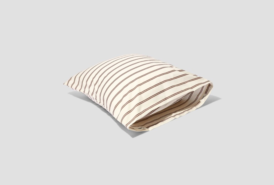 Lifestyle TEKLA | Pillow Case-Organic Cotton Percale 60X63 Brown