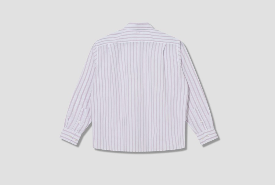 Clothing Acne Studios | Face-Sarlie Ls Stripe Cb0044 Light Pink