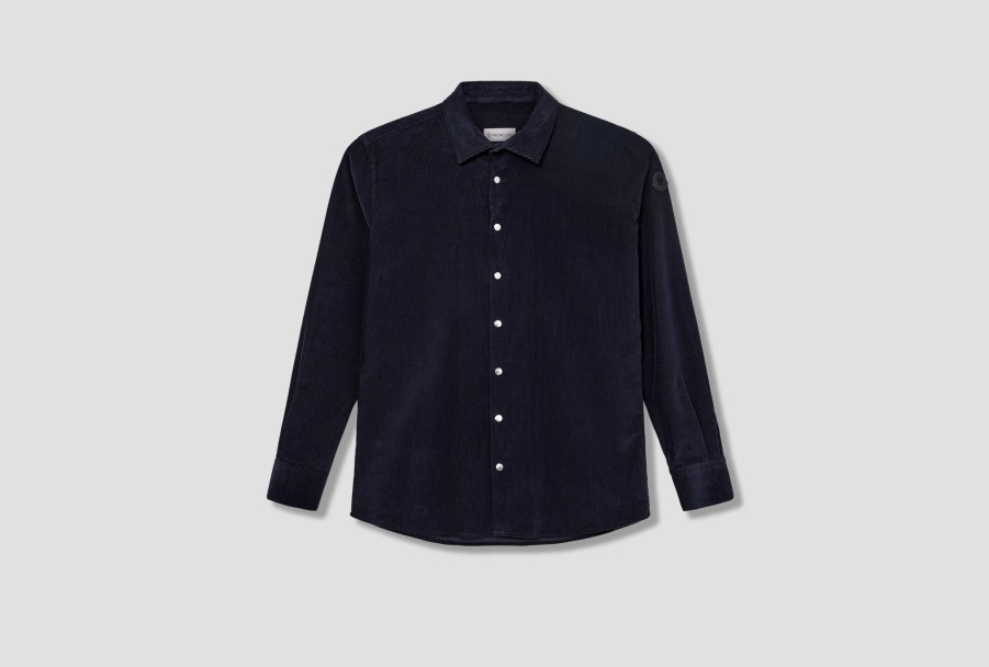 Clothing MONCLER | Edit-Shirts I2 091 2F000 07 549H4 Blue