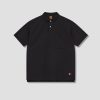 Clothing HUMAN MADE | Big Polo Shirt Hm25Cs032 Black