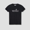 Clothing ERL | Unisex Venice Tshirt Knit Erl06T012 Black