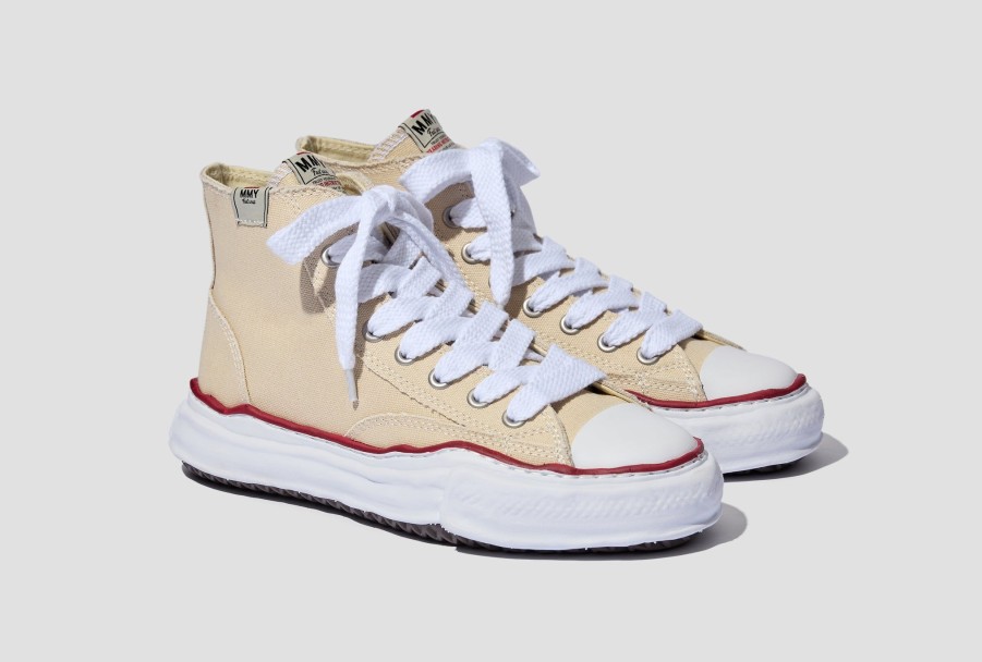 Shoes Maison MIHARA YASUHIRO | Peterson High-Original Sole Canvas High-Top Sneaker A04Fw728 Off White