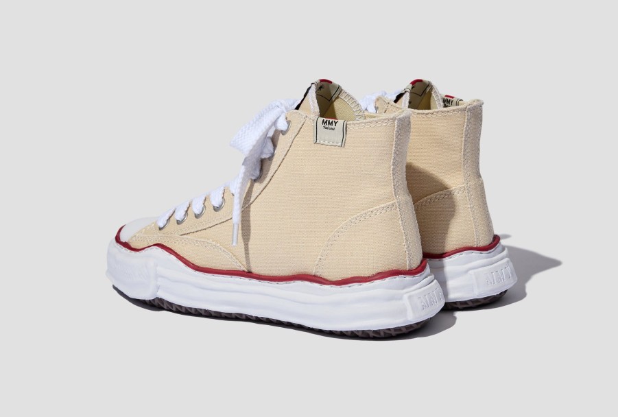 Shoes Maison MIHARA YASUHIRO | Peterson High-Original Sole Canvas High-Top Sneaker A04Fw728 Off White