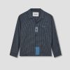 Clothing Story mfg. | Greetings Shirt Ls-Check Scarecrow Saw23Shgrlcotchk Blue