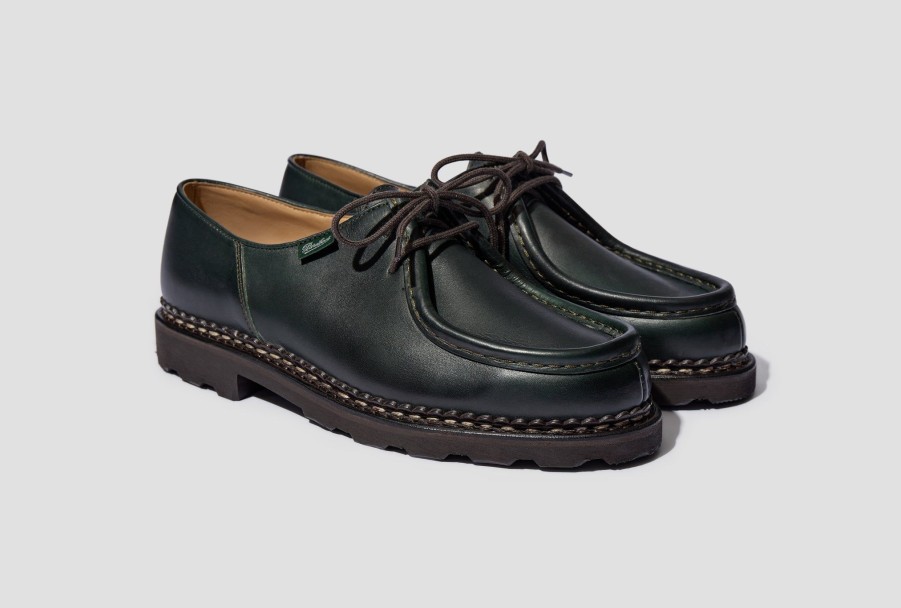 Shoes Paraboot | Michael/Marche Marron-Lisse Vert 173506 Green