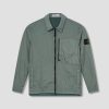 Clothing STONE ISLAND | Garment Dyed Crinkle Reps Recycled Nylon 791510723 Green