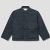 Clothing LEMAIRE | Boxy Jacket-Indigo Denim Ow306 Ld068 Blue