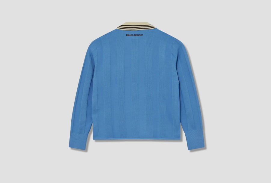 Clothing adidas Originals by WB | Wb Knit Football Ls In5954 Blue