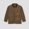 Clothing COMME des GARÇONS HOMME | Cotton Oxford X Cotton Moleskin Garment Treated Mix Hl-J008-W23 Beige