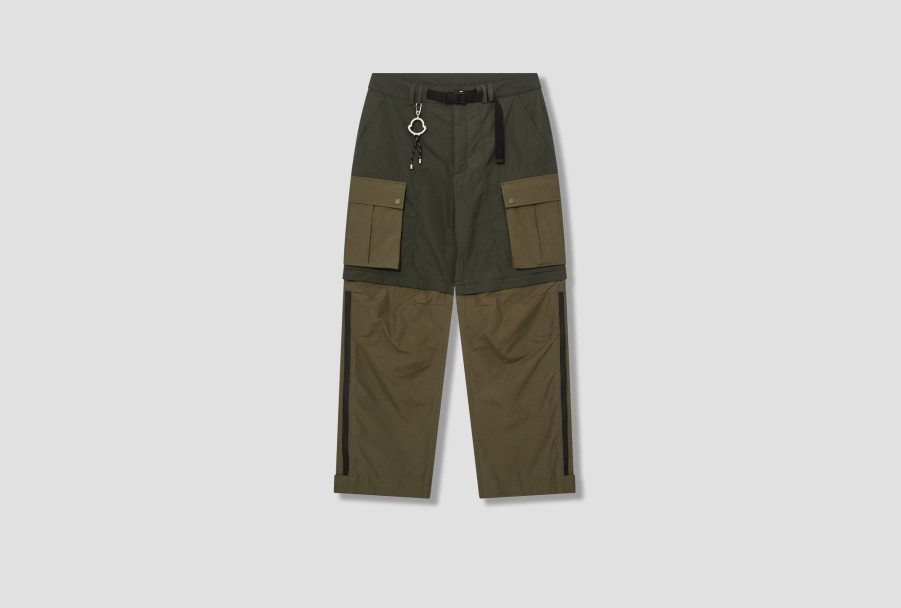 Clothing MONCLER GENIUS | Moncler X Pharrell Williams-Trousers I2 09R 2A000 01 M3405 Green