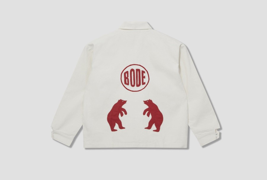 Clothing BODE | Boar Applique Jacket Mrs23Ow03 White